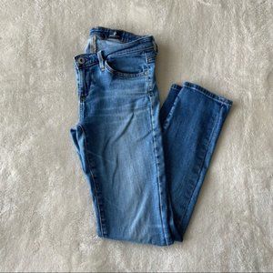 AG Adriano Goldschmied Women's Straight Leg Jeans - Blue